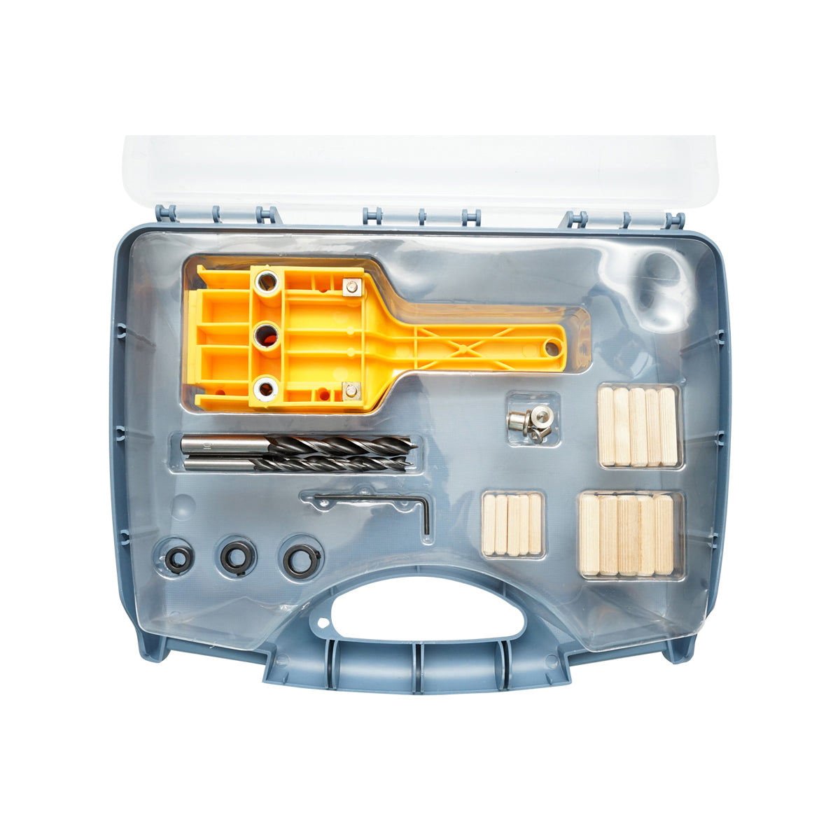 41-piece dowel kit for wood vertical joints Hoteche